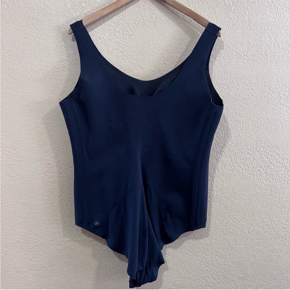 Honeylove Black Boldness Bodysuit 2X- jet black. - Picture 4 of 7